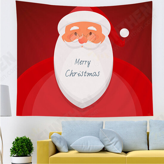 Christmas Hanging Cloth Custom Red Santa Claus Bedside Photography Background Cloth Wall Bedside Decoration Tapestry Christmas Hanging Cloth Custom Red Santa Claus Bedside Photography Background Cloth Wall Bedside Decoration Tapestry