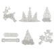 Christmas Pattern Cutting Mold Metal Cutting Dies Scrapbooking Photo Album DIY Decoration Christmas Pattern Cutting Mold Metal Cutting Dies Scrapbooking Photo Album DIY Decoration