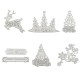 Christmas Pattern Cutting Mold Metal Cutting Dies Scrapbooking Photo Album DIY Decoration