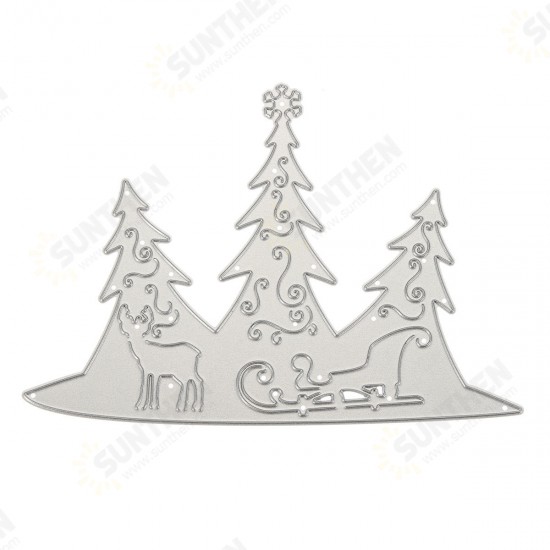 Christmas Pattern Cutting Mold Metal Cutting Dies Scrapbooking Photo Album DIY Decoration