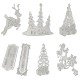 Christmas Pattern Cutting Mold Metal Cutting Dies Scrapbooking Photo Album DIY Decoration Christmas Pattern Cutting Mold Metal Cutting Dies Scrapbooking Photo Album DIY Decoration