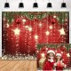Christmas Sparkling Stars Photography Backdrop Photo Background Studio Props Ornaments New Year Backdrop for Party Decorations