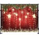 Christmas Sparkling Stars Photography Backdrop Photo Background Studio Props Ornaments New Year Backdrop for Party Decorations