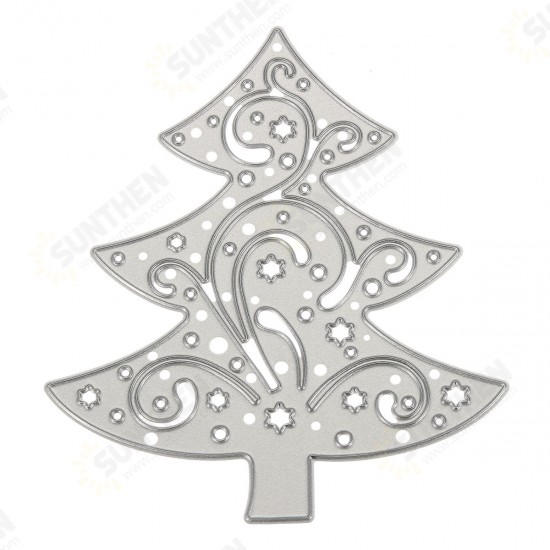 Christmas Tree Wreath Cutting Mold Metal Cutting Dies Scrapbooking Photo Album DIY Decoration Christmas Tree Wreath Cutting Mold Metal Cutting Dies Scrapbooking Photo Album DIY Decoration