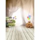 3x5FT Vinyl Kids Child Photography Backdrop Ballon Bear Curtain Photo Background