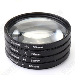 Close-up +1/+2/+4/+10 49/52/55/58/62/67/72/77mm Lens Filter Storage Bag Lens Hood Cap Blower Brush Kit Set Close-up +1/+2/+4/+10 49/52/55/58/62/67/72/77mm Lens Filter Storage Bag Lens Hood Cap Blower Brush Kit Set