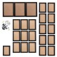 Creative Gift DIY Wall Hanging Paper Photo Frame Home Wall Art Decor Install Fit Creative Gift DIY Wall Hanging Paper Photo Frame Home Wall Art Decor Install Fit