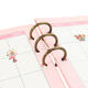 DIY Retro Photo Album Scrapbook Metal Spiral Binder Clip