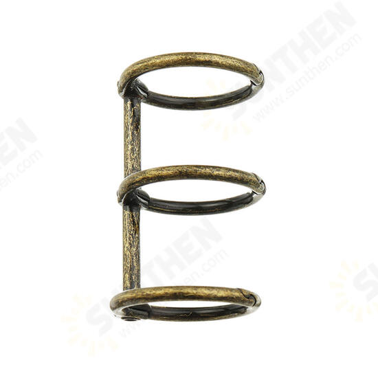 DIY Retro Photo Album Scrapbook Metal Spiral Binder Clip