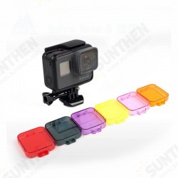 Diving Under Water Lens Filter Cover for Gopro Hero 5 Sport Actioncamera Accessories Diving Under Water Lens Filter Cover for Gopro Hero 5 Sport Actioncamera Accessories