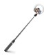 EG-09 LED Ring Light Bluetooth Selfie Stick Tripod with Remote Control Beauty Fill Lamp for Gopro Action Camera DSLR Cameras Mobile Phone for Youtube Tiktok Live Broadcast
