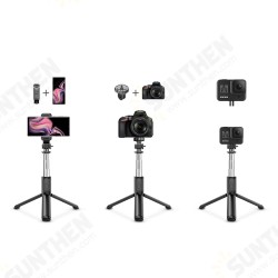 EGS-04 Selfie Stick Bluetooth Mini Tripod Monopod Integrated Design Lightweight Wireless with Remote Control for Gopro DSLR Camera Mobile Phone EGS-04 Selfie Stick Bluetooth Mini Tripod Monopod Integrated Design Lightweight Wireless with Remote Control for Gopro DSLR Camera Mobile Phone