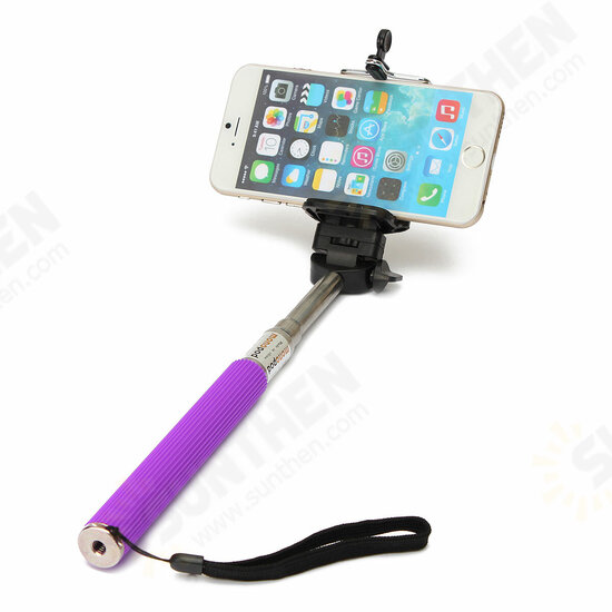 Extendable Handheld Selfie Stick Monopod with Clip for Smartphone Extendable Handheld Selfie Stick Monopod with Clip for Smartphone