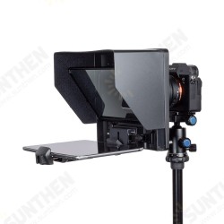TP10 Teleprompter for iPad Tablet DSLR Camera Smartphone Shooting APP Compatible for iOS Android TP10 Teleprompter for iPad Tablet DSLR Camera Smartphone Shooting APP Compatible for iOS Android