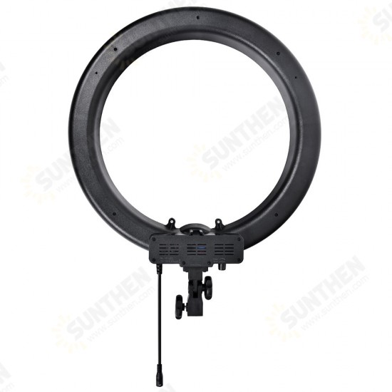 RL-18 18 Inch Ring Light 55W 5500K LED Photography Lamp with Lighting Tripod Stand Phone Clip for Camera Phone Makeup Live Broadcast