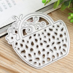 Flower Basket Metal DIY Cutting Dies Stencil Scrapbook Album Paper Card Embossing Craft Gift Flower Basket Metal DIY Cutting Dies Stencil Scrapbook Album Paper Card Embossing Craft Gift