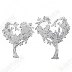 Heart-shaped Tree Pattern Scrapbooking DIY Album Card Paper Diary Craft Maker Metal Cutting Dies Heart-shaped Tree Pattern Scrapbooking DIY Album Card Paper Diary Craft Maker Metal Cutting Dies