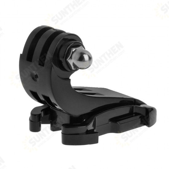 J Hook Buckle Chest Strap Belt Helmet Base Mount for Action Sport Camera