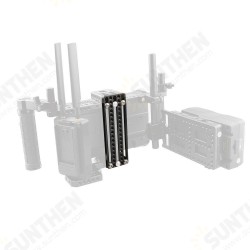1852 Aluminum Alloy Stabilizer Extension Bracket Cheese Plate for DSLR Camera 1852 Aluminum Alloy Stabilizer Extension Bracket Cheese Plate for DSLR Camera