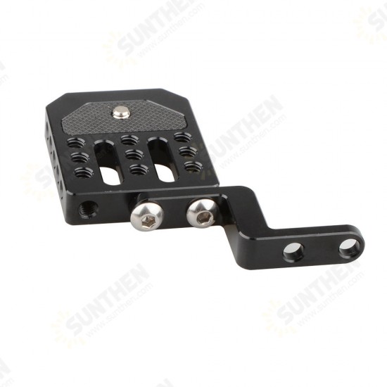 C1851 Aluminum Alloy Extension Cheese Plate for Camera Stabilizer Cage C1851 Aluminum Alloy Extension Cheese Plate for Camera Stabilizer Cage