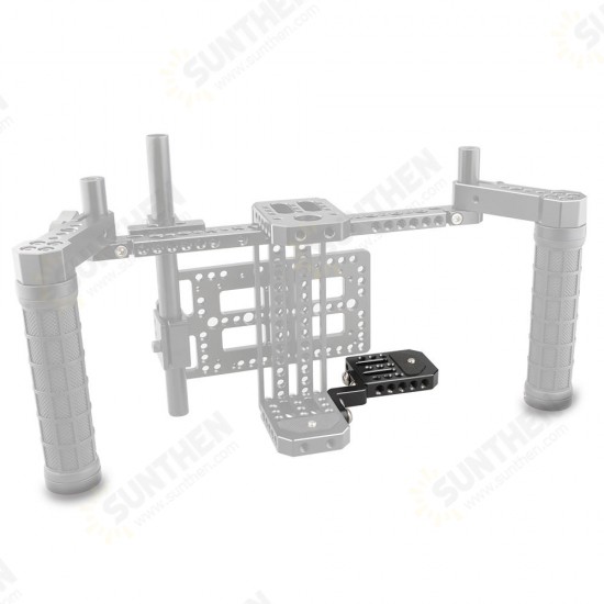 C1851 Aluminum Alloy Extension Cheese Plate for Camera Stabilizer Cage C1851 Aluminum Alloy Extension Cheese Plate for Camera Stabilizer Cage