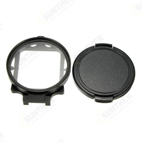 58mm UV Filter Adapter Ring Cap for Gopro Hero 5 Black Waterproof Housing Case 58mm UV Filter Adapter Ring Cap for Gopro Hero 5 Black Waterproof Housing Case