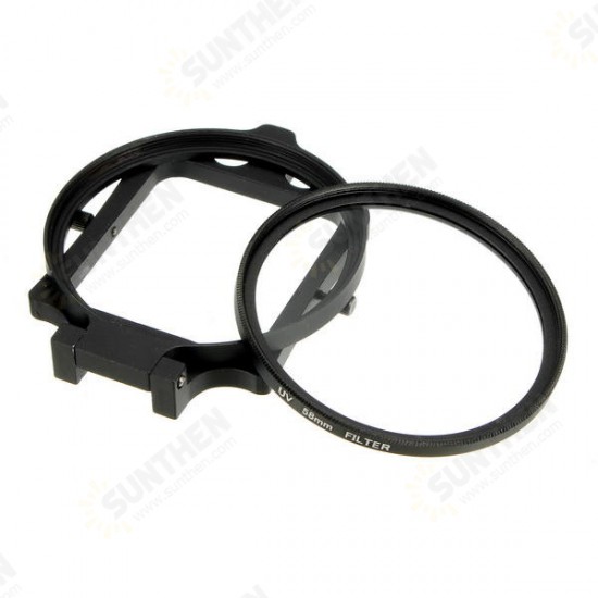 58mm UV Filter Adapter Ring Cap for Gopro Hero 5 Black Waterproof Housing Case 58mm UV Filter Adapter Ring Cap for Gopro Hero 5 Black Waterproof Housing Case