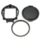 58mm UV Filter Adapter Ring Cap for Gopro Hero 5 Black Waterproof Housing Case 58mm UV Filter Adapter Ring Cap for Gopro Hero 5 Black Waterproof Housing Case