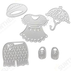 Lovely Clothes Metal Cutting Dies Stencil Scrapbook Card Album Paper Craft Decoration Lovely Clothes Metal Cutting Dies Stencil Scrapbook Card Album Paper Craft Decoration