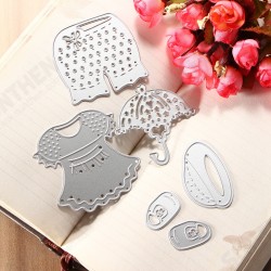 Lovely Clothes Metal Cutting Dies Stencil Scrapbook Card Album Paper Craft Decoration Lovely Clothes Metal Cutting Dies Stencil Scrapbook Card Album Paper Craft Decoration