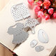 Lovely Clothes Metal Cutting Dies Stencil Scrapbook Card Album Paper Craft Decoration