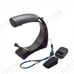 Low Angle Portable Handheld Monopod Stablizer with Silicone Case for Remote Lanyard Screw For Gopro Low Angle Portable Handheld Monopod Stablizer with Silicone Case for Remote Lanyard Screw For Gopro