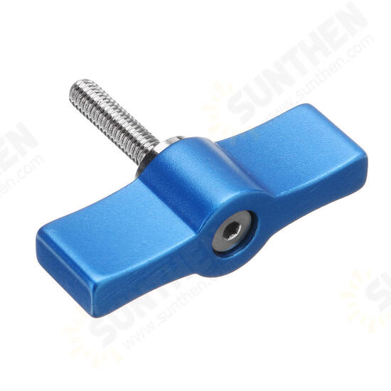 M4 M5 M6 Camera Adjustable Hand Tightening Screws T Shape Aluminum Alloy Adjustable Handle Screw