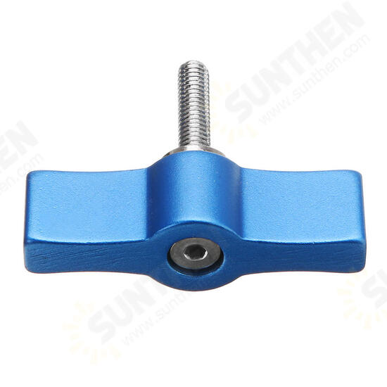 M4 M5 M6 Camera Adjustable Hand Tightening Screws T Shape Aluminum Alloy Adjustable Handle Screw