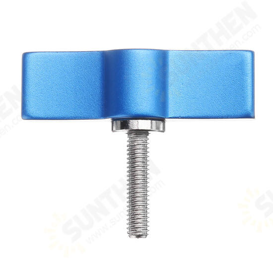 M4 M5 M6 Camera Adjustable Hand Tightening Screws T Shape Aluminum Alloy Adjustable Handle Screw