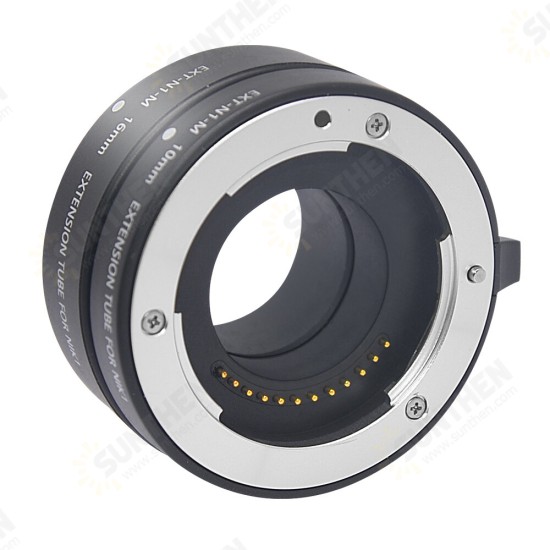 EXT-N1 10mm 16mm Auto Focus Macro Extension Tube Ring for Nikon N1 Mount V1 S1 S2 J1 J2 J3 J4 J5 J6 Mirrorless Camera