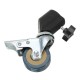 Universal Ajustable Anti-Shake Anti-Skid Light Stand Trolley Wheel with Brake Lock