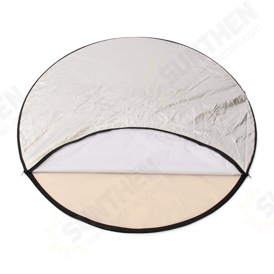 110cm Round Shape 5 in1 Studio Photo Multi-Disc Collapsible Light Reflector Photography