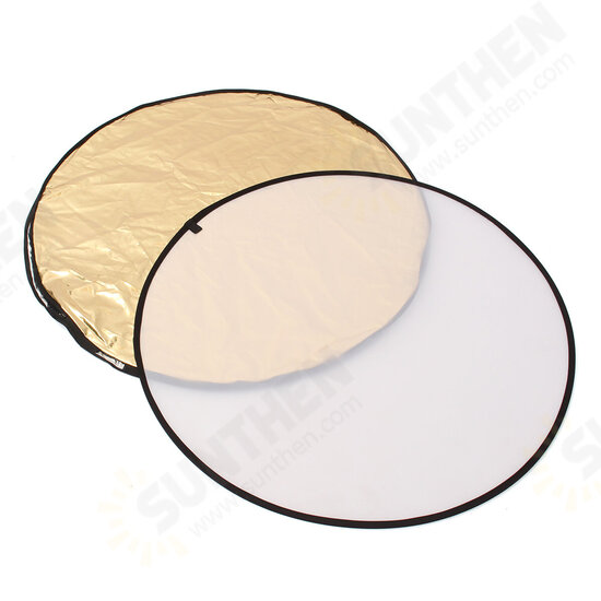 110cm Round Shape 5 in1 Studio Photo Multi-Disc Collapsible Light Reflector Photography