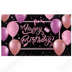 Multisize Happy Birthday Photography Background Theme Party Prom Backdrop Decoration Multisize Happy Birthday Photography Background Theme Party Prom Backdrop Decoration