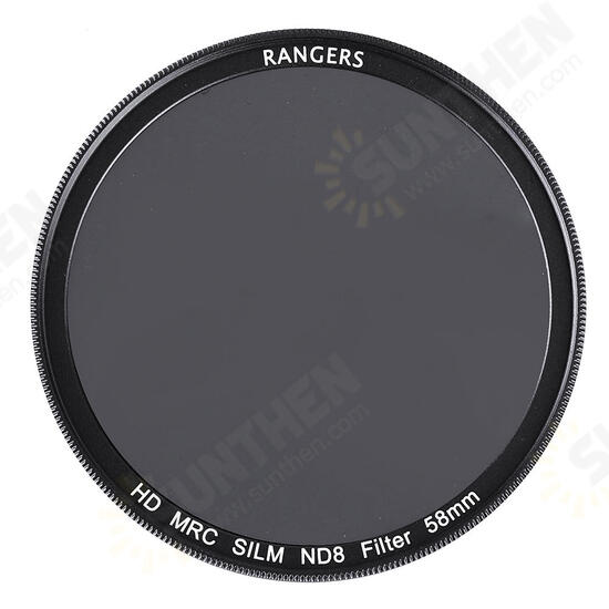 ND8 49/52/55/58/62/67/72/77mm Universal Lens Filter for Canon for Nikon DSLR Camera