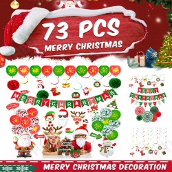 New Year Christmas Balloons Christmas Flags Christmas Letter Banner Santa Claus Spiral Photograph Props New Year Christmas Balloons Christmas Flags Christmas Letter Banner Santa Claus Spiral Photograph Props