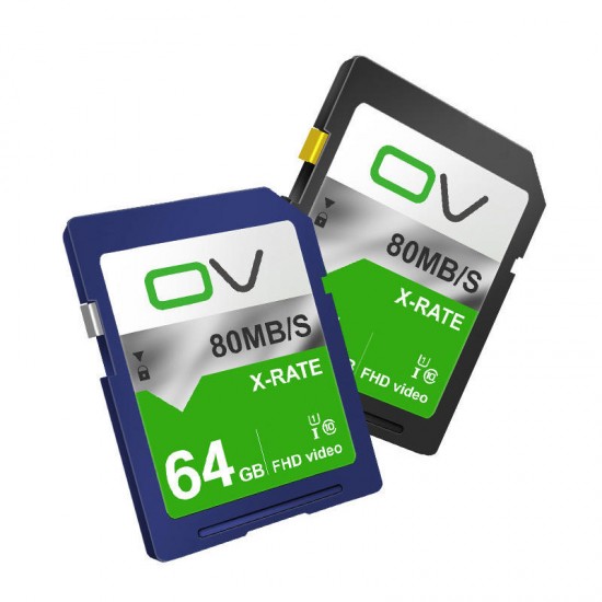 X-Rate C10 64GB Memory Card for DSLR Camera Photography Support 1080P 30FPS Video Taking