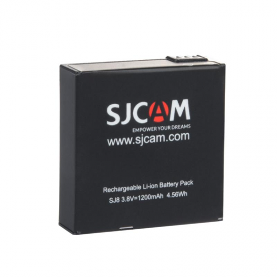 SJ8 Battery 1200mAh Rechargeable Li-ion Battery for SJCAM SJ8 Series Action Camera