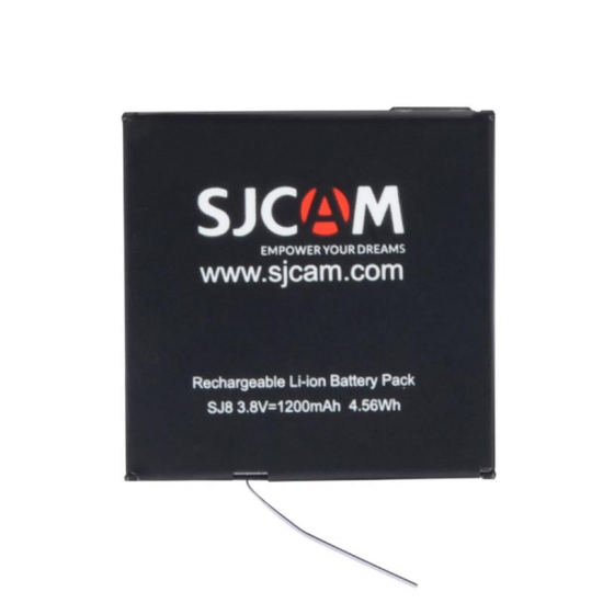 SJ8 Battery 1200mAh Rechargeable Li-ion Battery for SJCAM SJ8 Series Action Camera