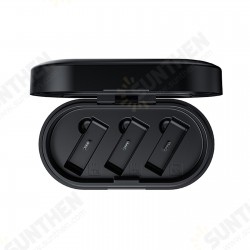 C3 Portable Charging Case Fast Charging Box 3400mAh 3-slot Charger Power Bank for Rode Wireless Go I II Wireless Microphone C3 Portable Charging Case Fast Charging Box 3400mAh 3-slot Charger Power Bank for Rode Wireless Go I II Wireless Microphone