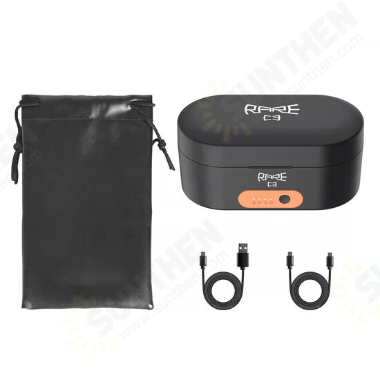 C3 Portable Charging Case Fast Charging Box 3400mAh 3-slot Charger Power Bank for Rode Wireless Go I II Wireless Microphone C3 Portable Charging Case Fast Charging Box 3400mAh 3-slot Charger Power Bank for Rode Wireless Go I II Wireless Microphone