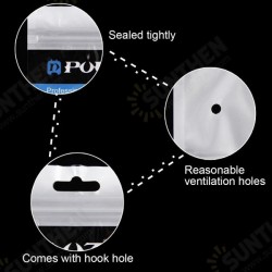 10pcs 34.5cm x 9cm Hang Hole Clear Front Bag for Gopro Accessories 10pcs 34.5cm x 9cm Hang Hole Clear Front Bag for Gopro Accessories