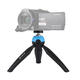 PKT3023 Smartphone Video Rig LED Studio Light Video Shotgun Microphone Mini Tripod Mount Kits