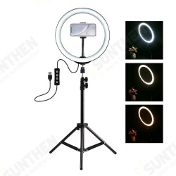PKT3035 10 Inch USB Video Ring Light with 110cm Light Stand Dual Phone Clip for Tik Tok Youtube Live Streaming PKT3035 10 Inch USB Video Ring Light with 110cm Light Stand Dual Phone Clip for Tik Tok Youtube Live Streaming